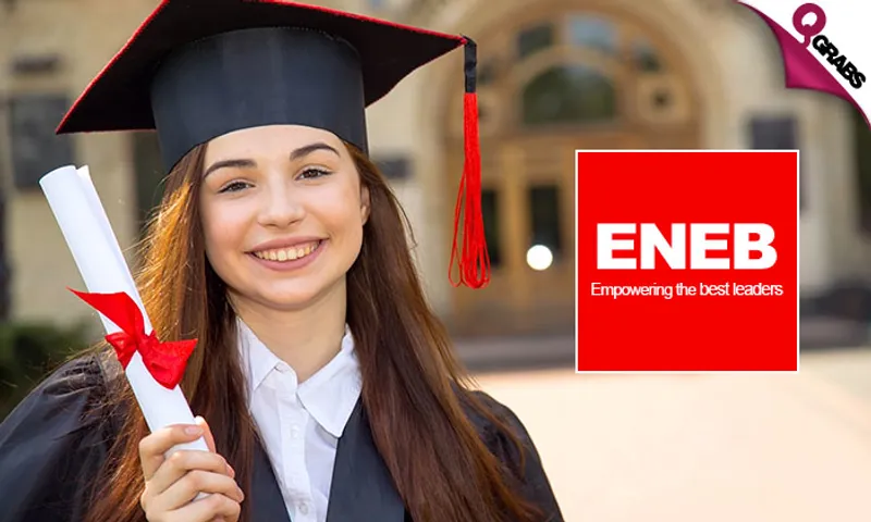 Accredited Postgraduate Degree of Your Choice at ENEB (European Business School of Barcelona)!